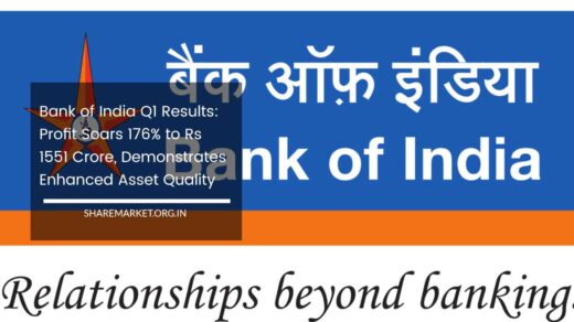 Bank of India Q1 Results