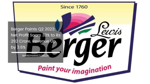 Berger Paints Q2 2023