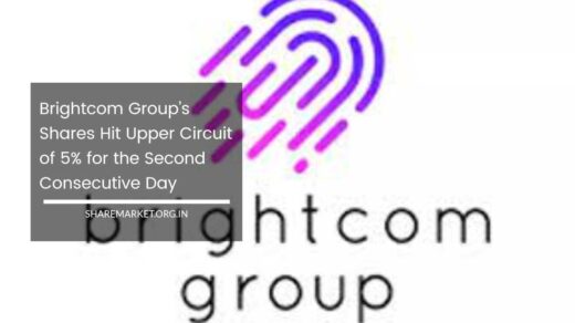 Brightcom Group’s Shares Hit Upper Circuit of 5% for the Second Consecutive Day