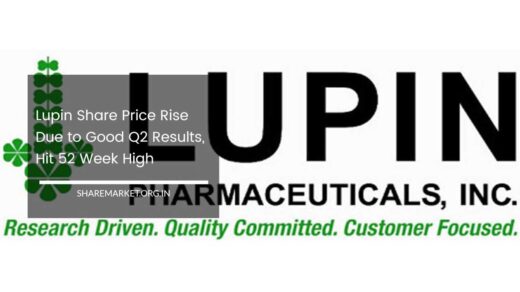 Lupin Share Price Rise